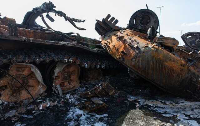 Бійці ССО знищили новітній російський танк Т-90
