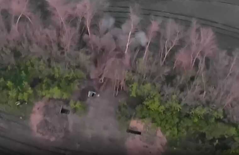 Пілоти дронів з харківської 92-ї ОМБр залишили окупантів без гармати-гаубиці
