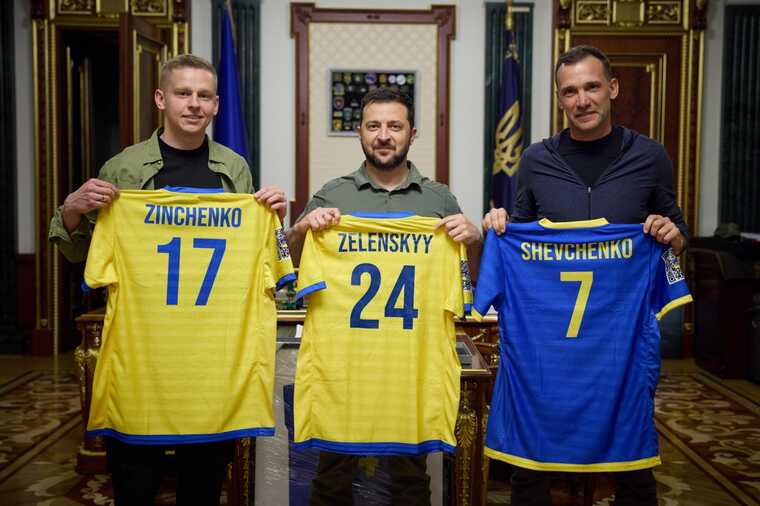 Шевченко і Зінченко ініціюють у Лондоні благодійний матч на підтримку України