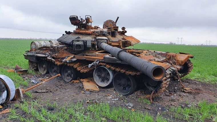 Українські прикордонники під Бахмутом підбили російські танки Т-90