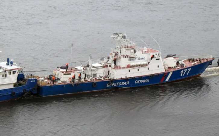 В Азовському морі зненацька спалахнуло судно ФСБвців: є загиблі, — ГУР