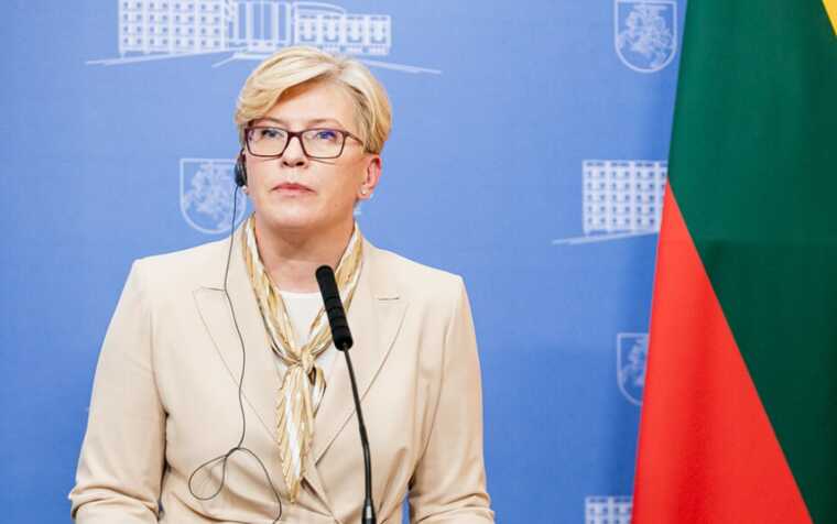 Литовська прем’єрка замінить передвиборче гасло через схожість із тим, яке було у Путіна