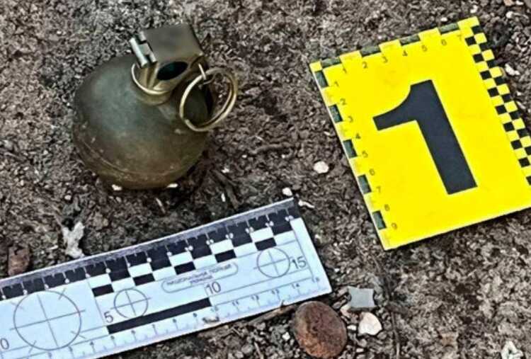 У Солом’янському районі столиці жінка під час прогулянки знайшла гранату