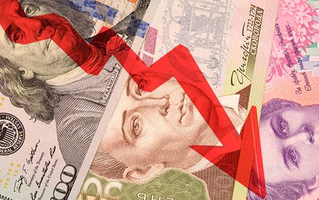 На Україну чекає девальвація гривні аж до 49,32 гривень за долар, не дивлячись на отримання зовнішньої допомоги, – S&P
