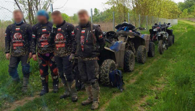 Четверо поляків незаконно перетнули кордон з Україною на квадроциклах