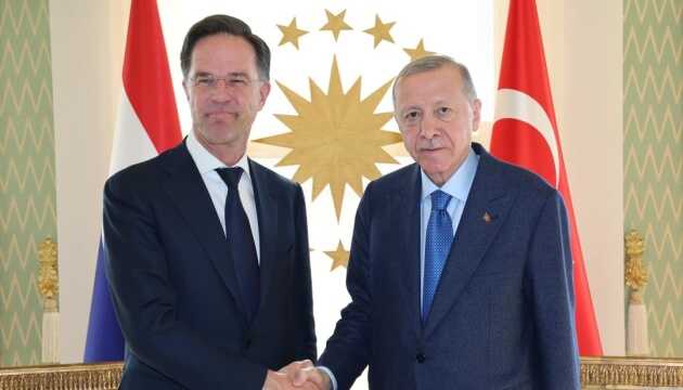 Президент Туреччини на зустрічі з Рютте розповів, чого очікує від нового генсека НАТО