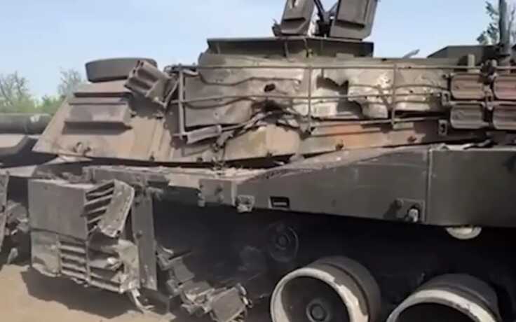 Російські окупанти на Донбасі захопили підбитий Abrams