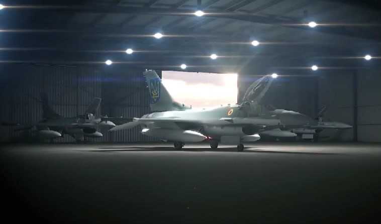 ПС ЗСУ показали F-16 з українськими розпізнавальними знаками