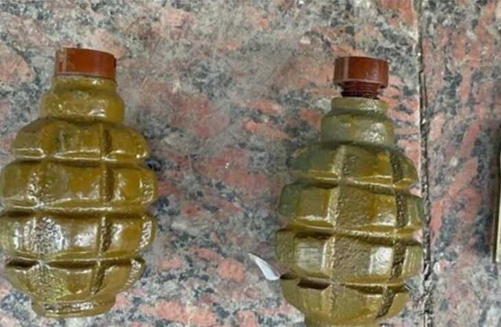 Поліцейські у Гуляйполі затримали торговця бойовими гранатами