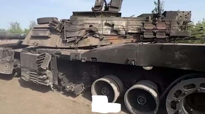 Пошкоджений танк Abram, танк, військова техніка, бронетехніка heiukiqquiktant
