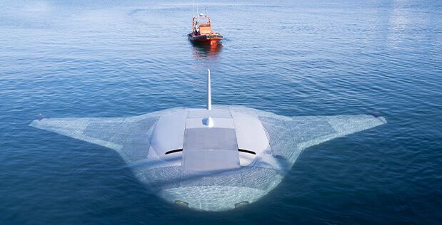 США провели випробування підводного океанського дрона: фото qrxiquikhiddrant