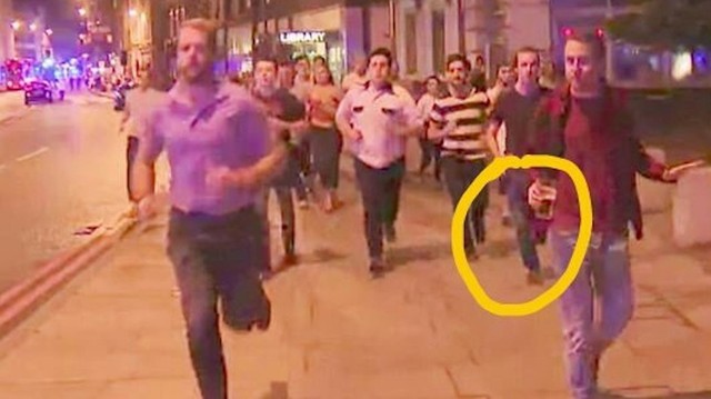Британец, который покинул место резни на лондонском мосту с пивом в руках, восхитил социальные сети