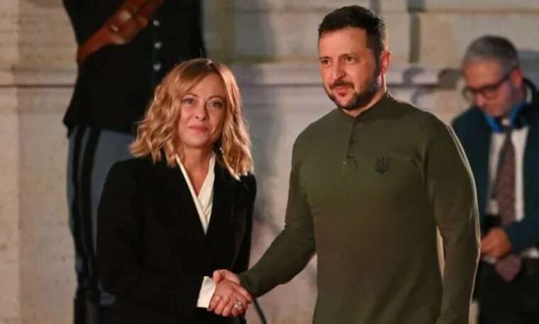 Zelenskyy presented the Victory Plan to Italian Prime Minister Giorgia Meloni