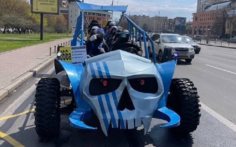 В Киеве курсирует бесплатная «антиковидная» маршрутка 666а (фото) - 3 - изображение