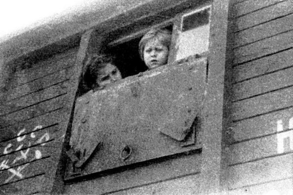Депортовані естонці (березень,1949 рік). Фото з відкритих джерел.