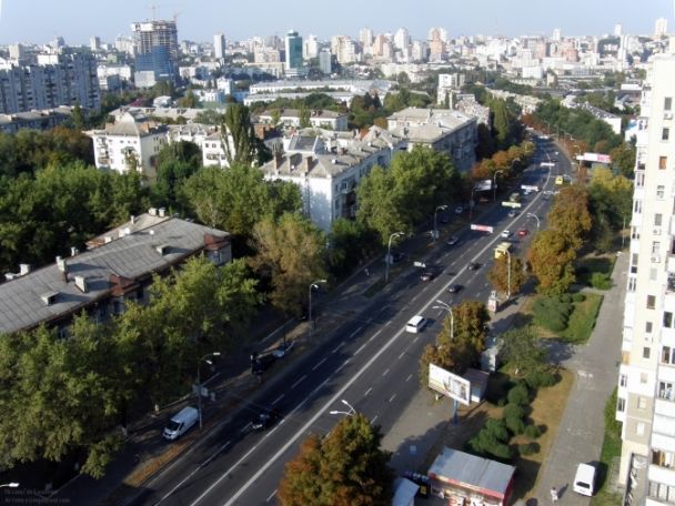 Повітрофлотський проспект - вид з висоти / фото з відкритих джерел / ©  dzeiqhuiqrqiqtzzrz